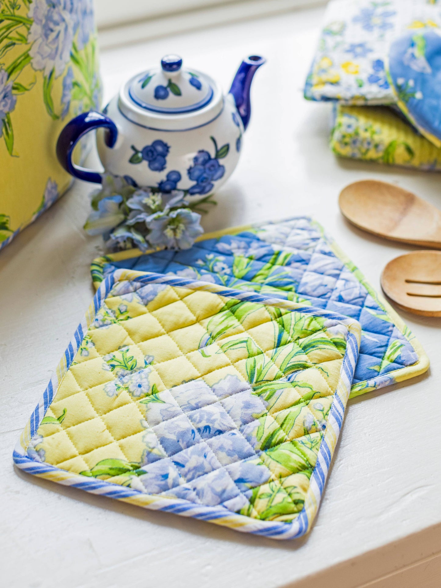 
                  
                    April Cornell Provence Patchwork Potholder Set of 2
                  
                