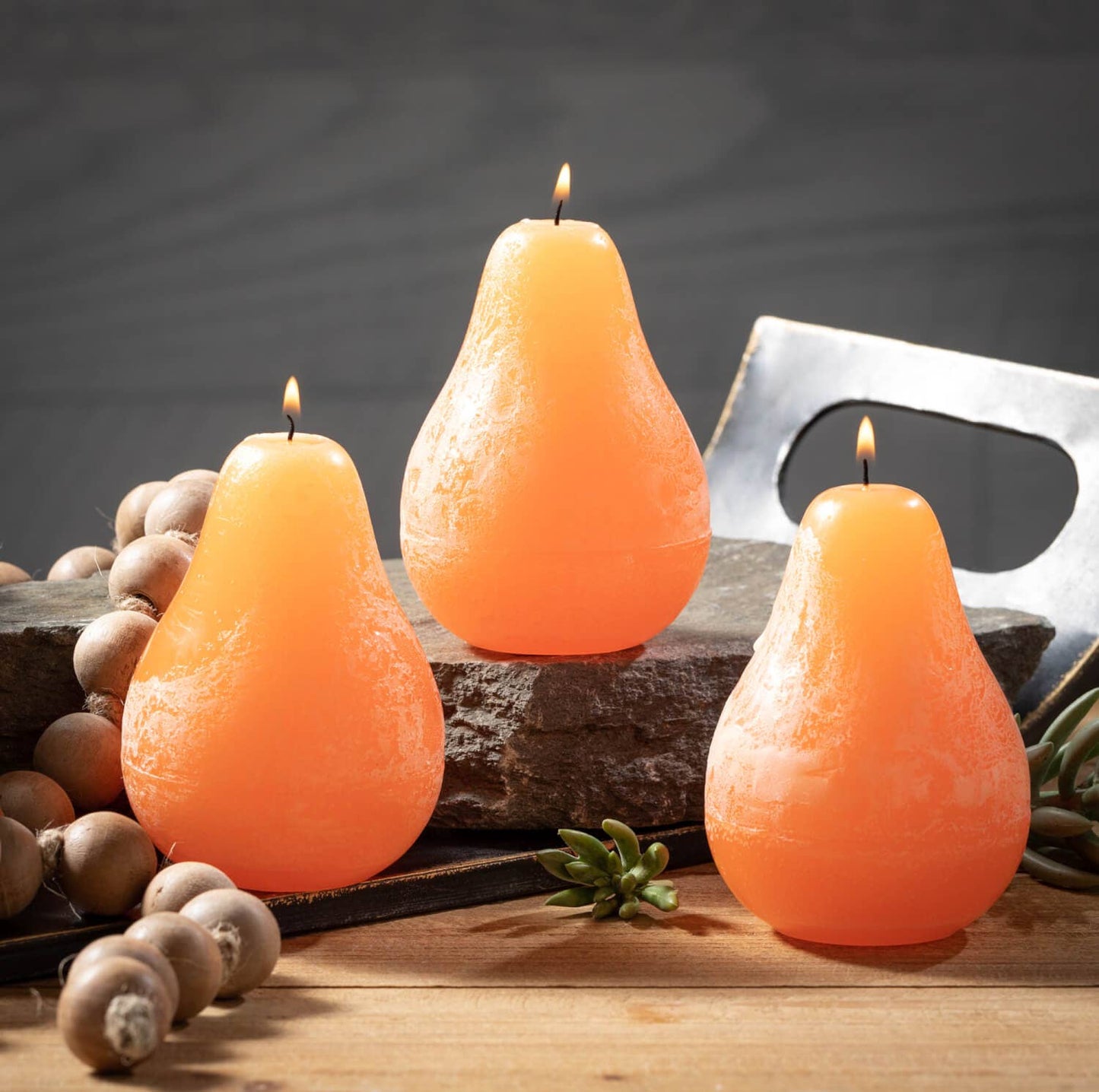 
                  
                    TANGERINE TIMBER PEAR CANDLE
                  
                