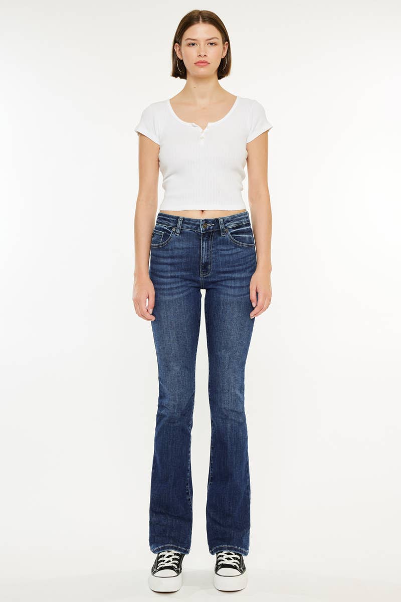 
                  
                    OPEN  PACK HIGH RISE SKINNY BOOTCUT JEANS-KC8683M
                  
                