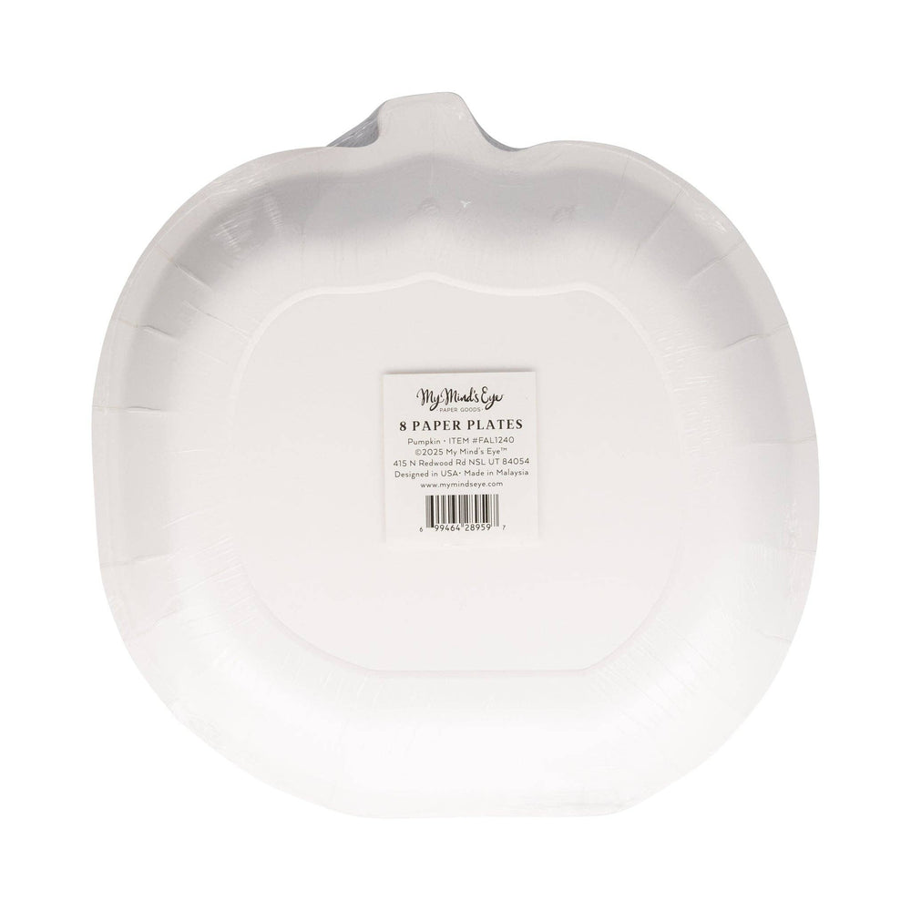 
                  
                    Falloween Pumpkin Shaped Paper Plate
                  
                