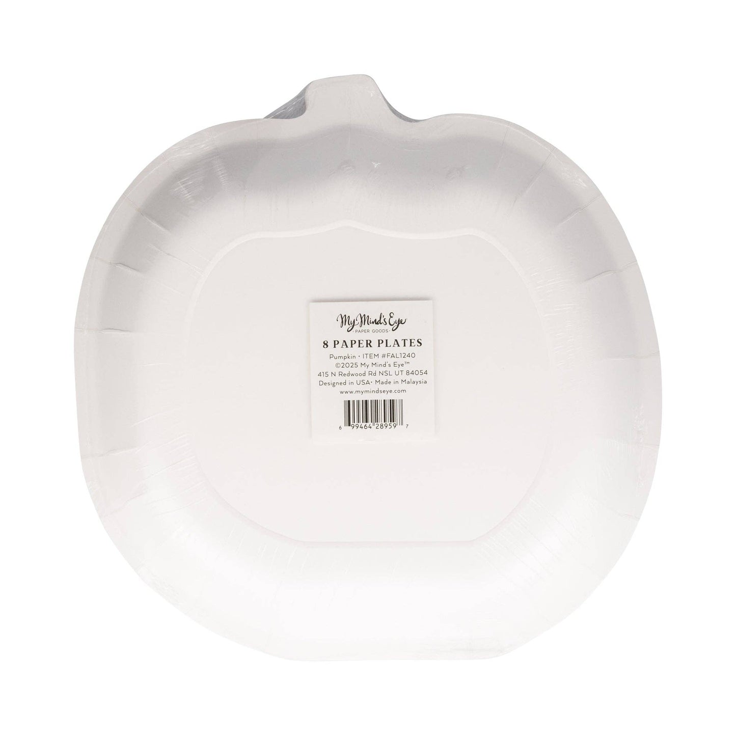 
                  
                    Falloween Pumpkin Shaped Paper Plate
                  
                