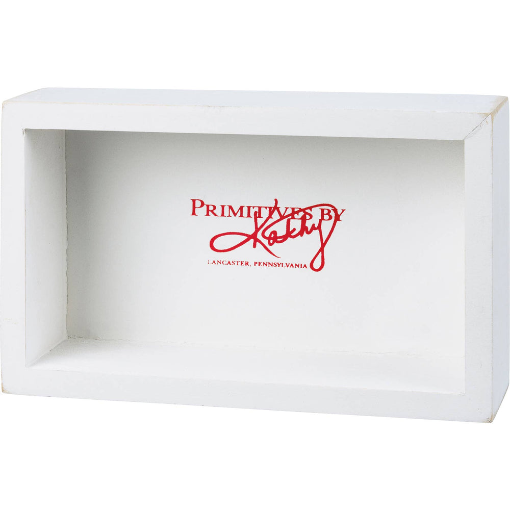 
                  
                    Deck The Halls And Not Your Family Box Sign
                  
                