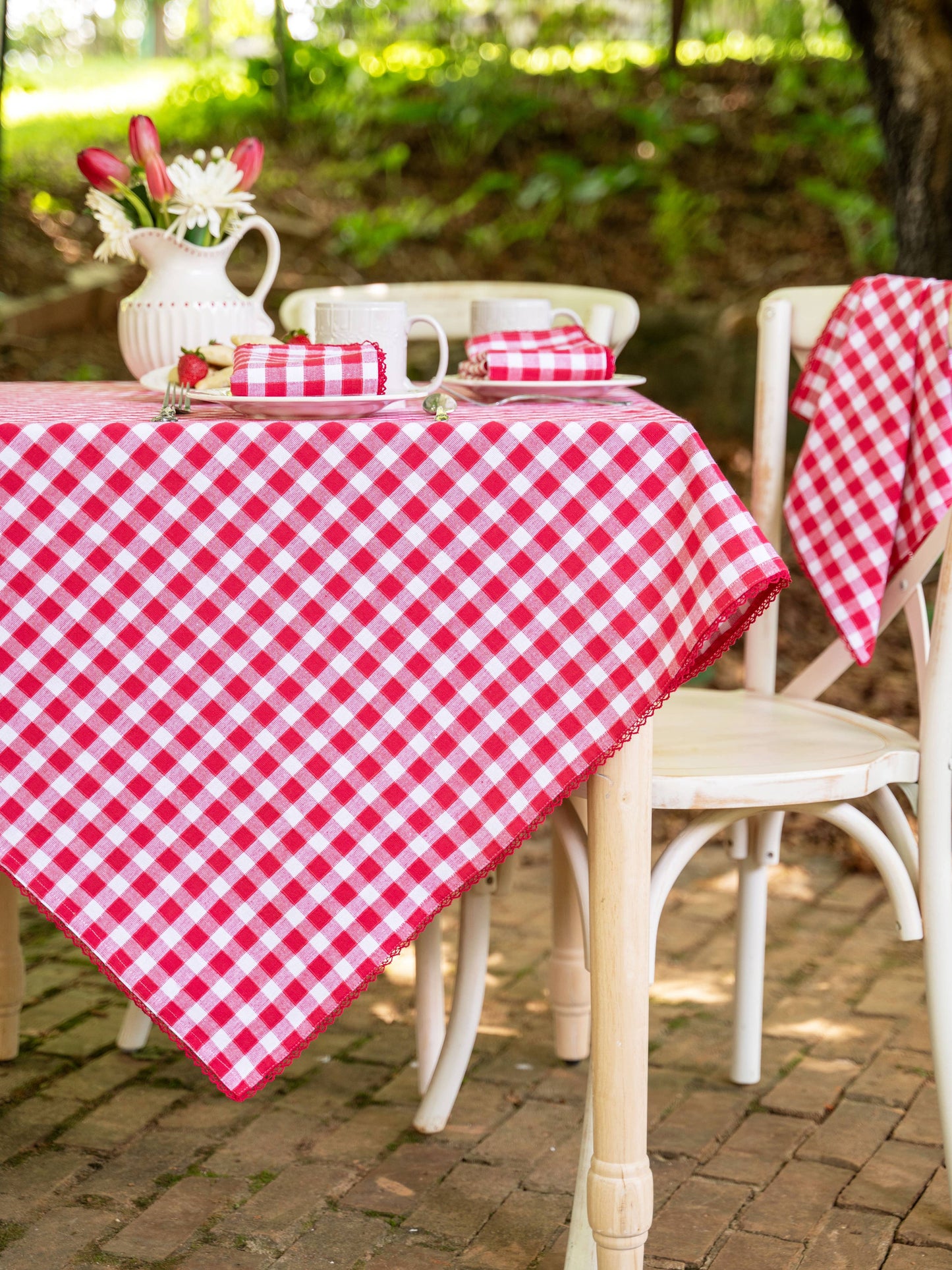 
                  
                    Picnic Check Tablecloth
                  
                