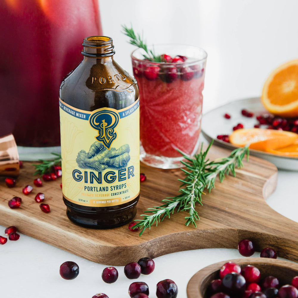 
                  
                    Ginger Syrup 12oz  - cocktail / mocktail beverage mixer
                  
                