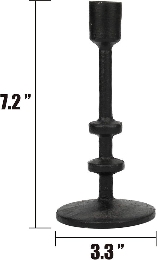 
                  
                    Taper Candle Holder-Black Cast Iron
                  
                