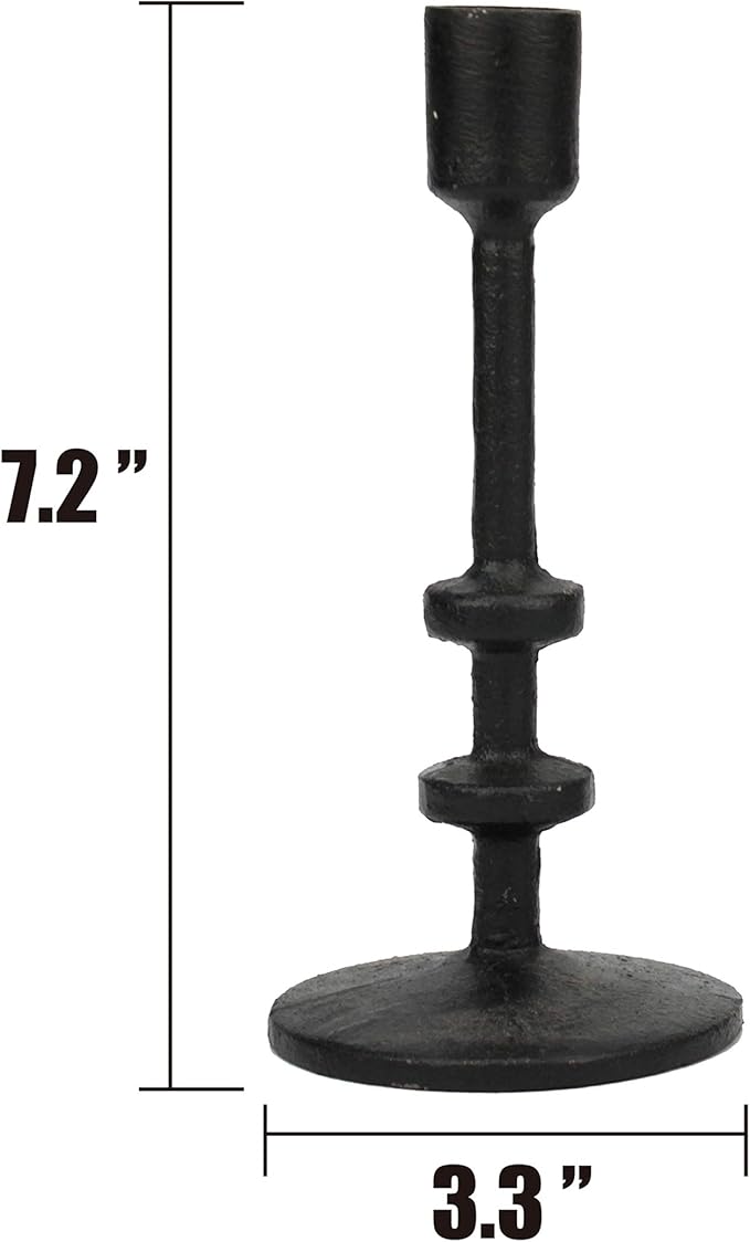 
                  
                    Taper Candle Holder-Black Cast Iron
                  
                