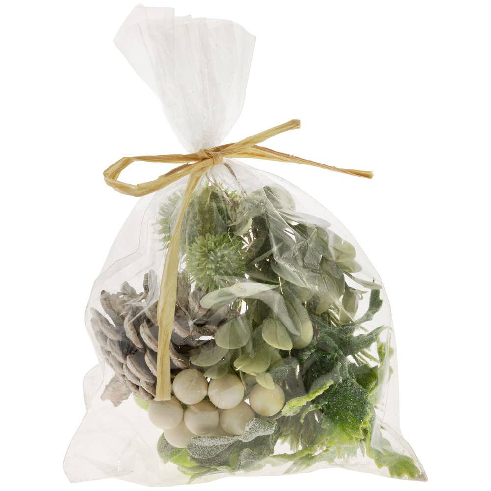 Bag of White Berry Christmas Scatter