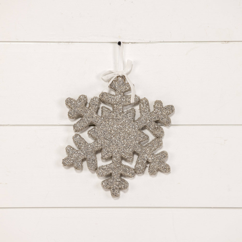 
                  
                    10" SILVER GLITTERED SNOWFLAKE
                  
                