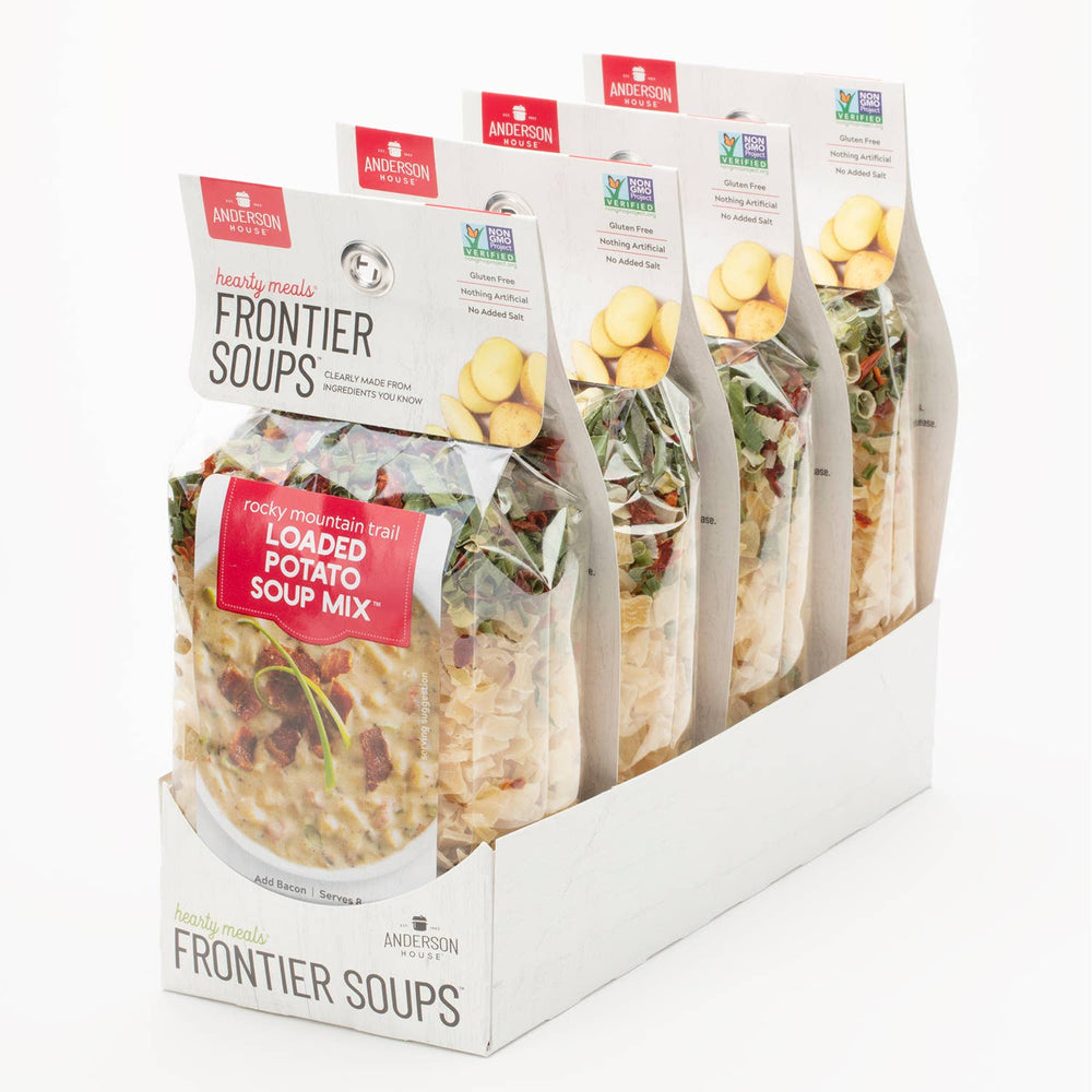 
                  
                    Rocky Mountain Trail Loaded Potato Soup Mix
                  
                