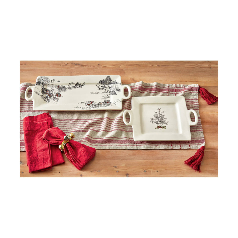 
                  
                    Farmhouse Christmas Square Platter - Multi
                  
                