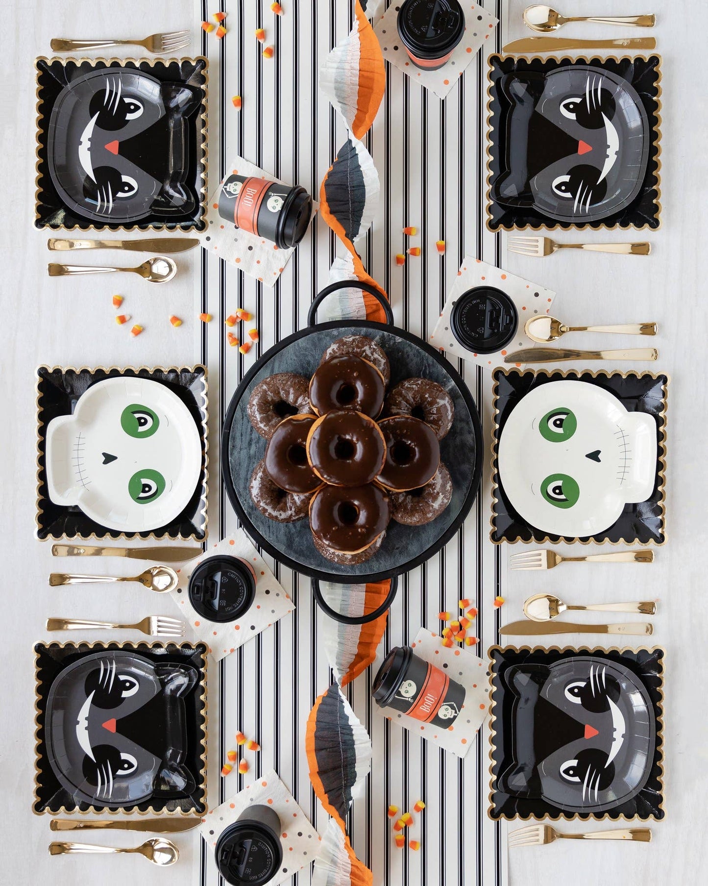 
                  
                    Cream with Black Stripe Table Runner
                  
                