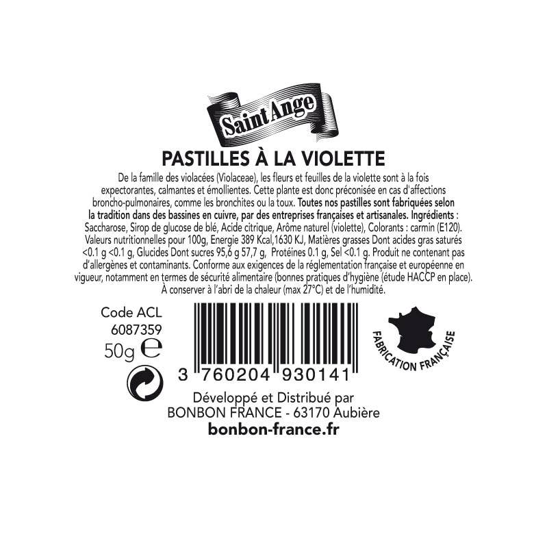 
                  
                    Saint-Angelo Violet Hard Candy
                  
                