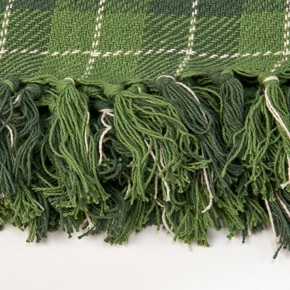
                  
                    Green Tartan Throw
                  
                