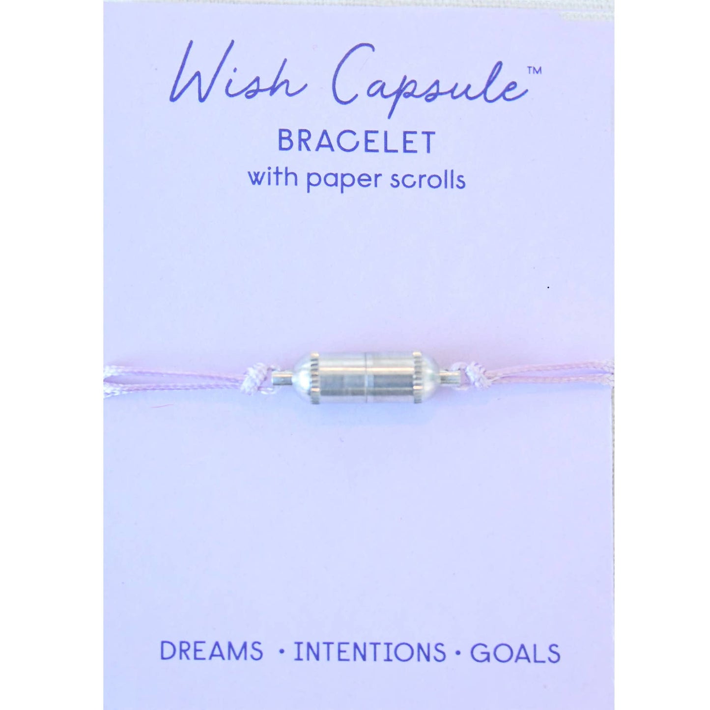 
                  
                    Wish Capsule Bracelet w/ 3-Paper Scrolls - Silver Capsule
                  
                