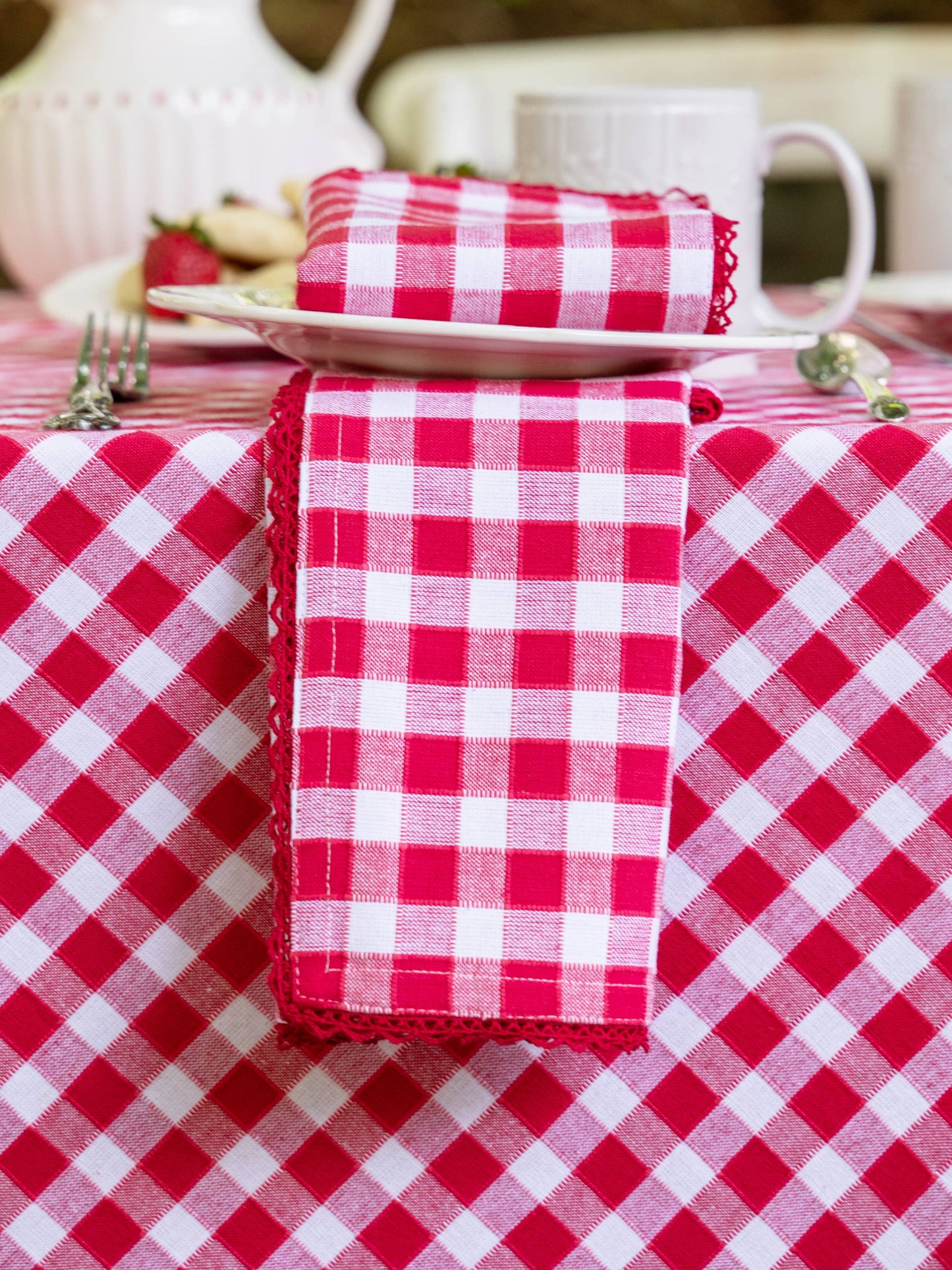 
                  
                    Picnic Check Napkin Set of 4
                  
                