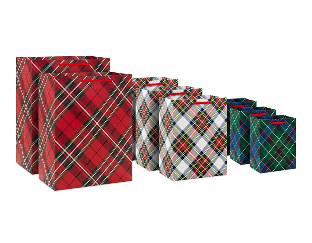 Plaid Gift Bag