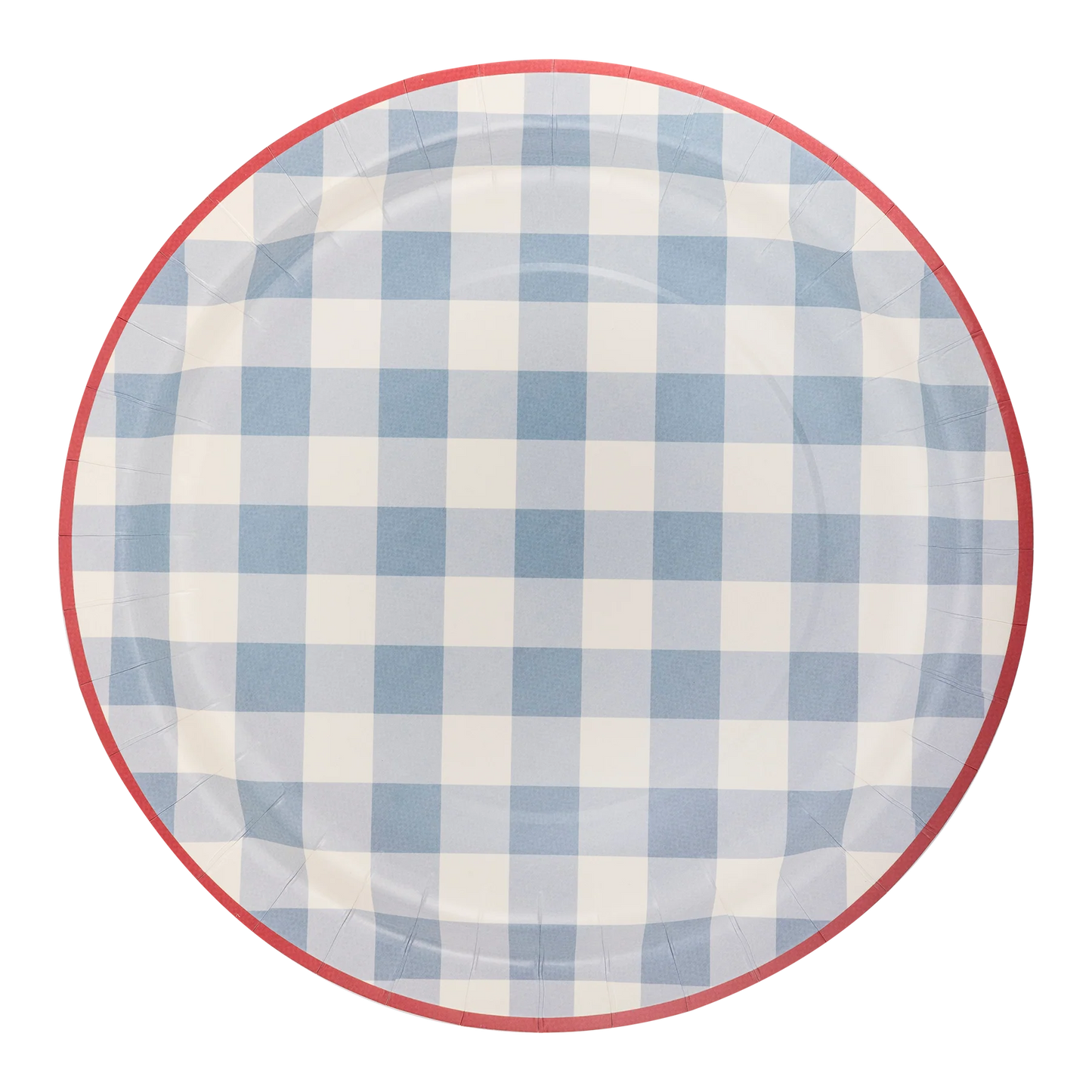 
                  
                    Hamptons Chambray Gingham Paper Plate
                  
                
