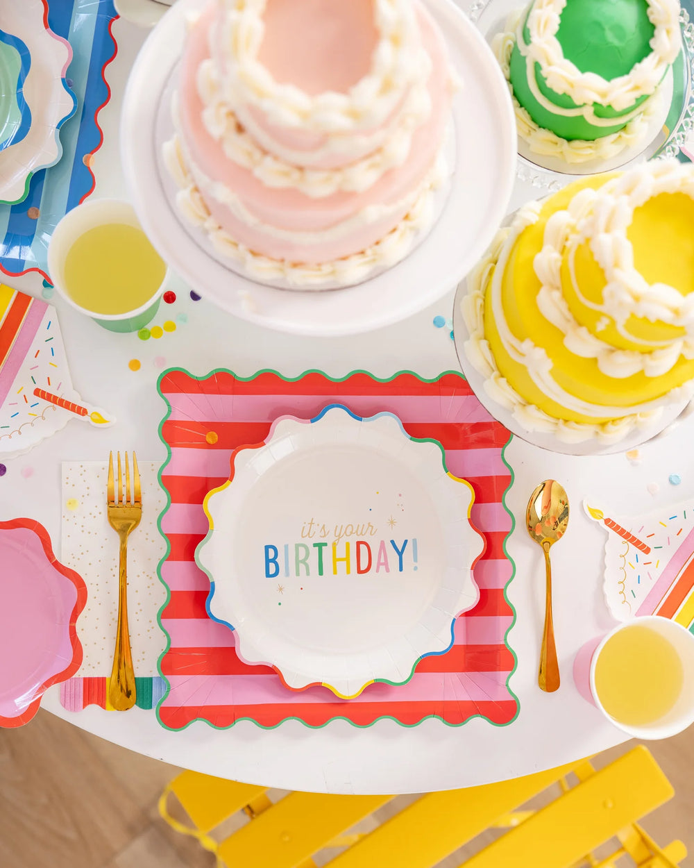 It's Your Birthday Paper Plate