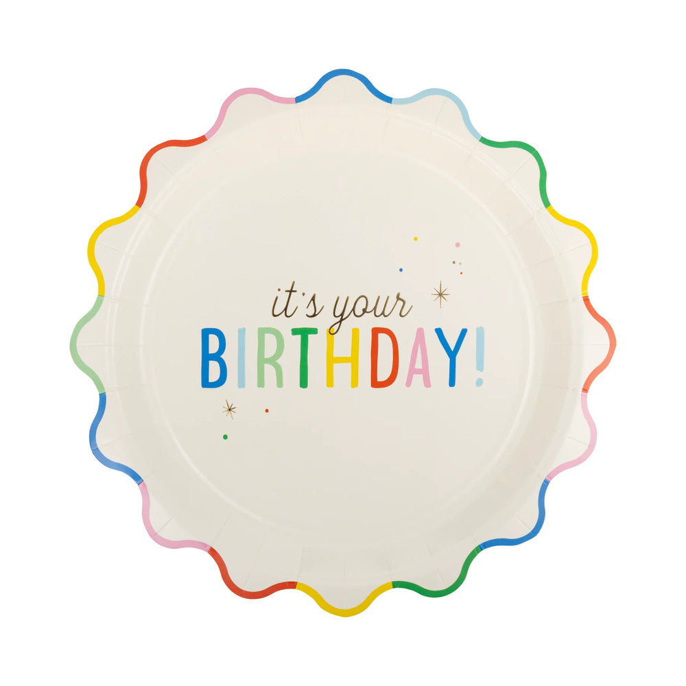 
                  
                    It's Your Birthday Paper Plate
                  
                