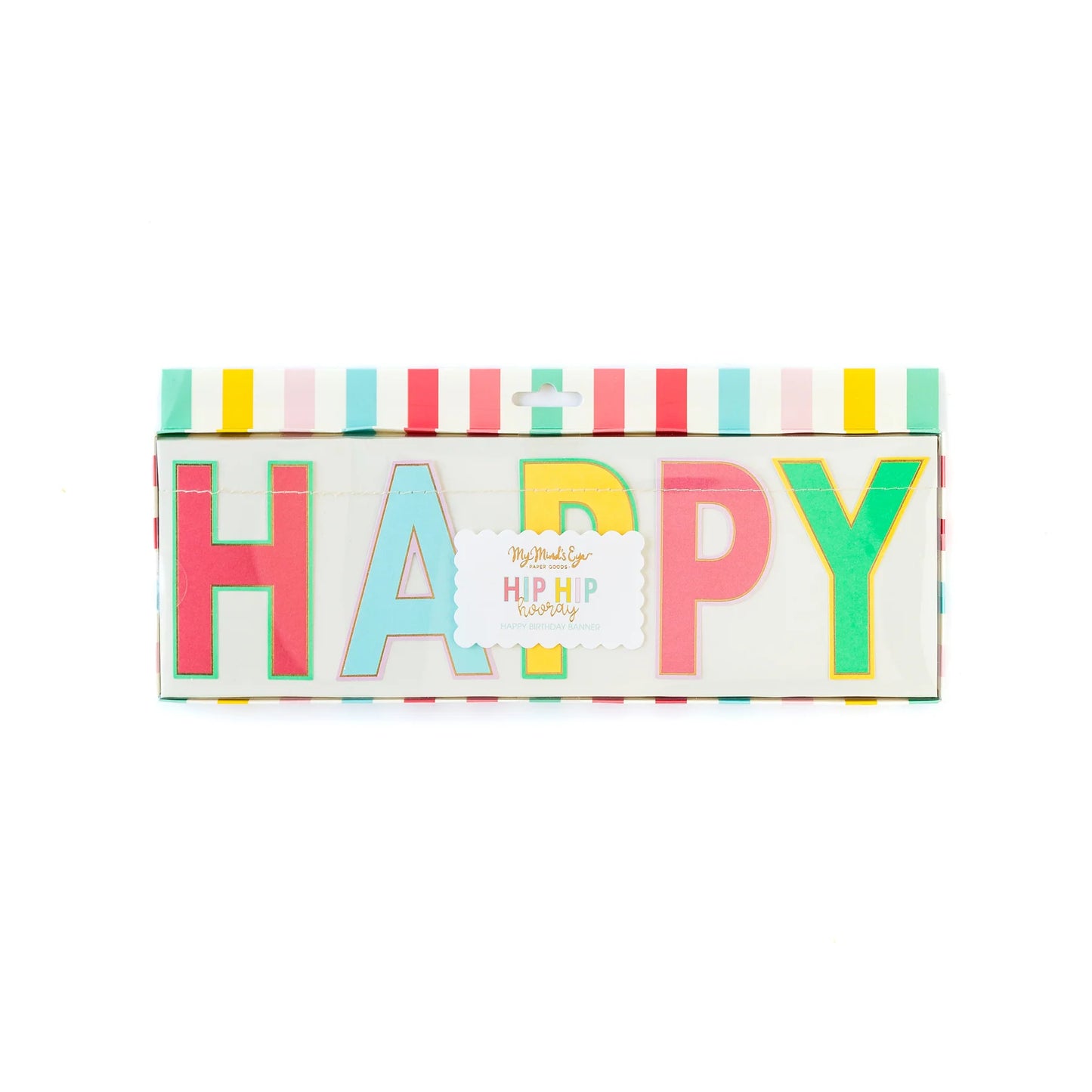
                  
                    Hip Hip Hooray "Happy Birthday" Banner
                  
                
