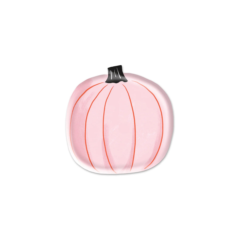 Happy Haunting Pink Pumpkin Shaped 7