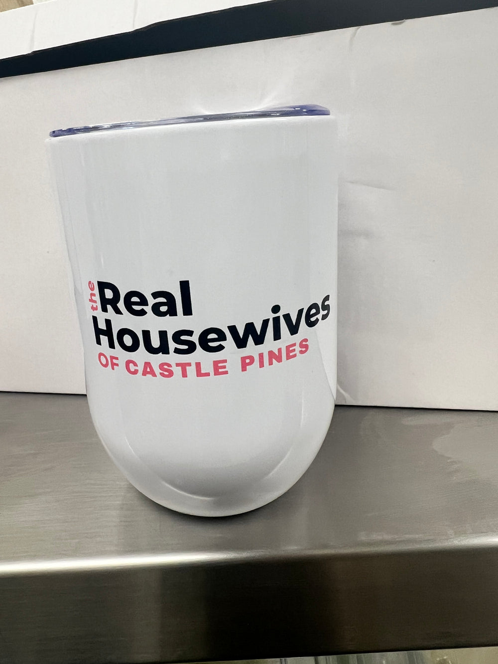 Real Housewives of Castle Pines 12 Oz Wine Tumbler