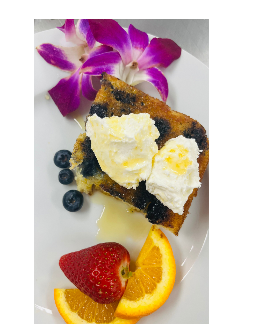 Blueberry Pancake Casserole