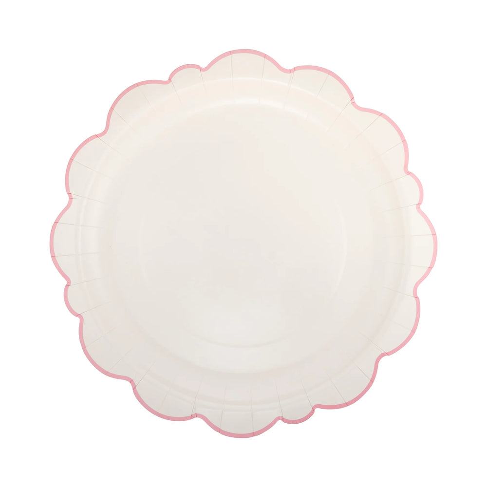 Pembroke Pink Edge Scallop 12