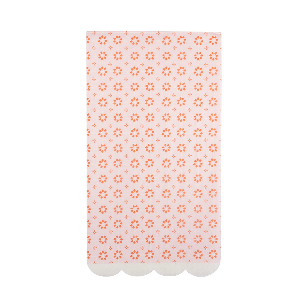 Pink Wicker Dinner Napkin