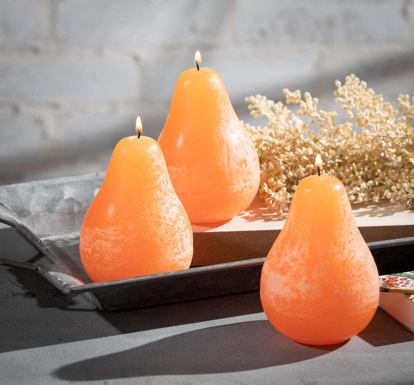 
                  
                    TANGERINE TIMBER PEAR CANDLE
                  
                