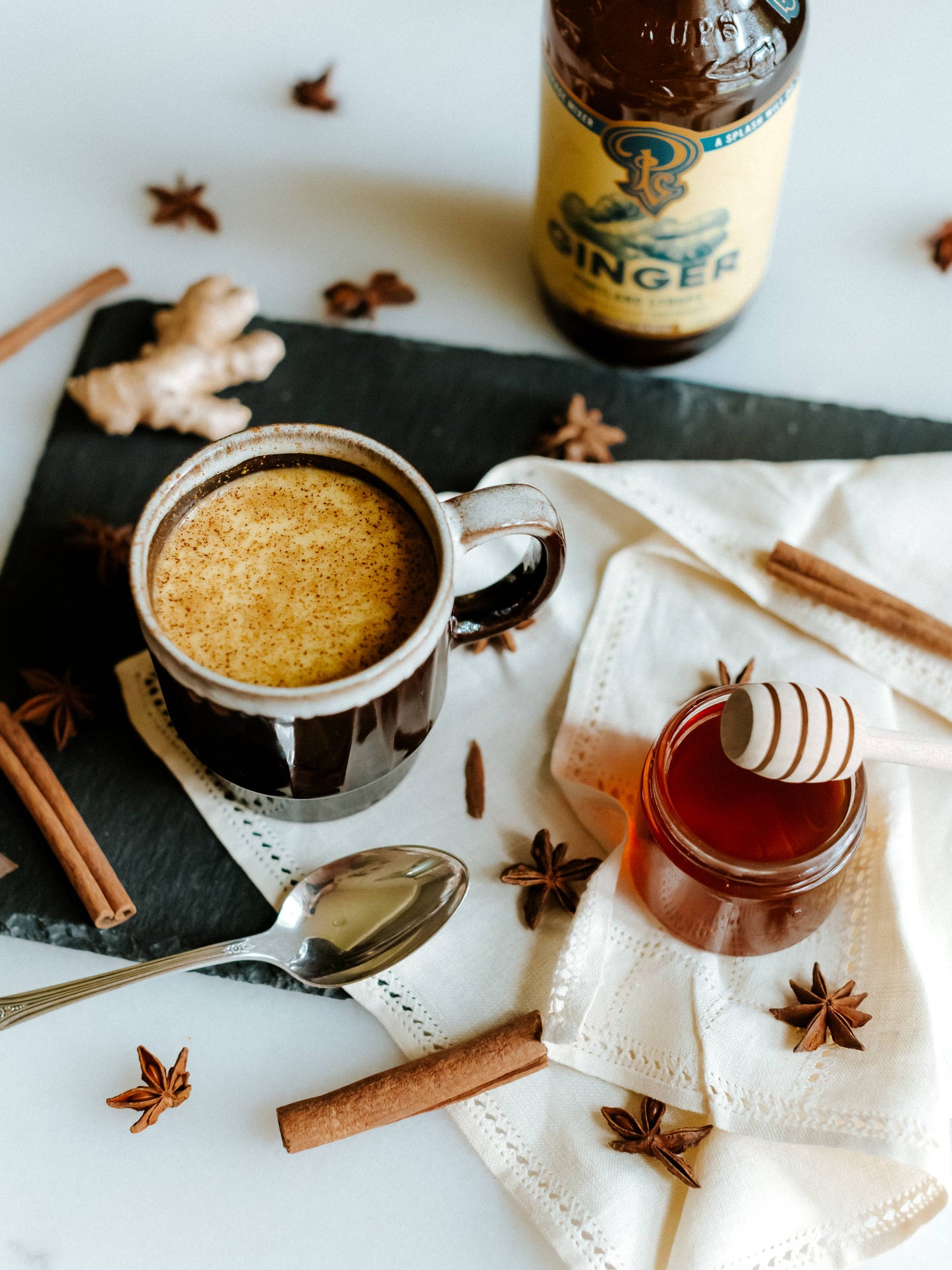 
                  
                    Ginger Syrup 12oz  - cocktail / mocktail beverage mixer
                  
                