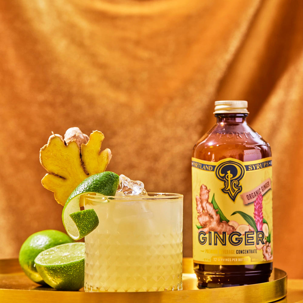 
                  
                    Ginger Syrup 12oz  - cocktail / mocktail beverage mixer
                  
                