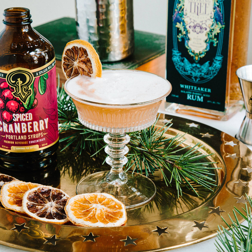 
                  
                    Spiced Cranberry Syrup 12 oz - cocktail / mocktail drink mix
                  
                
