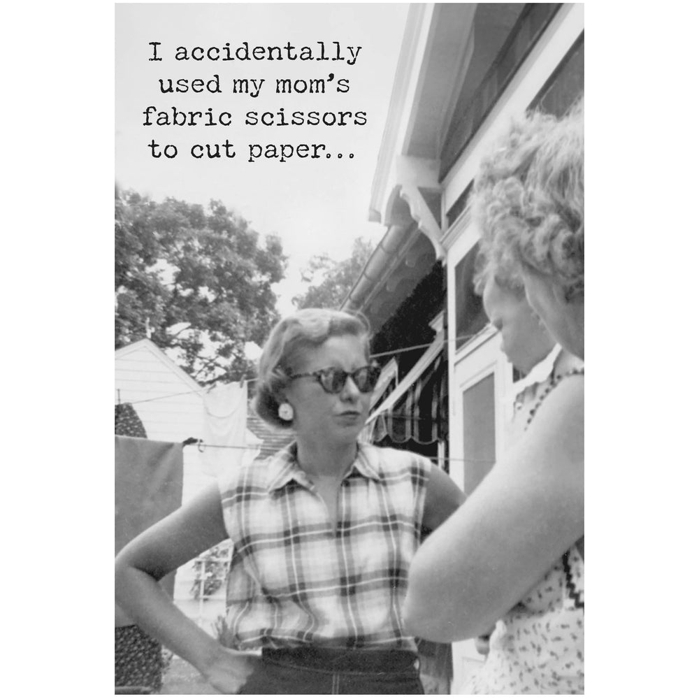 Scissors Greeting Card