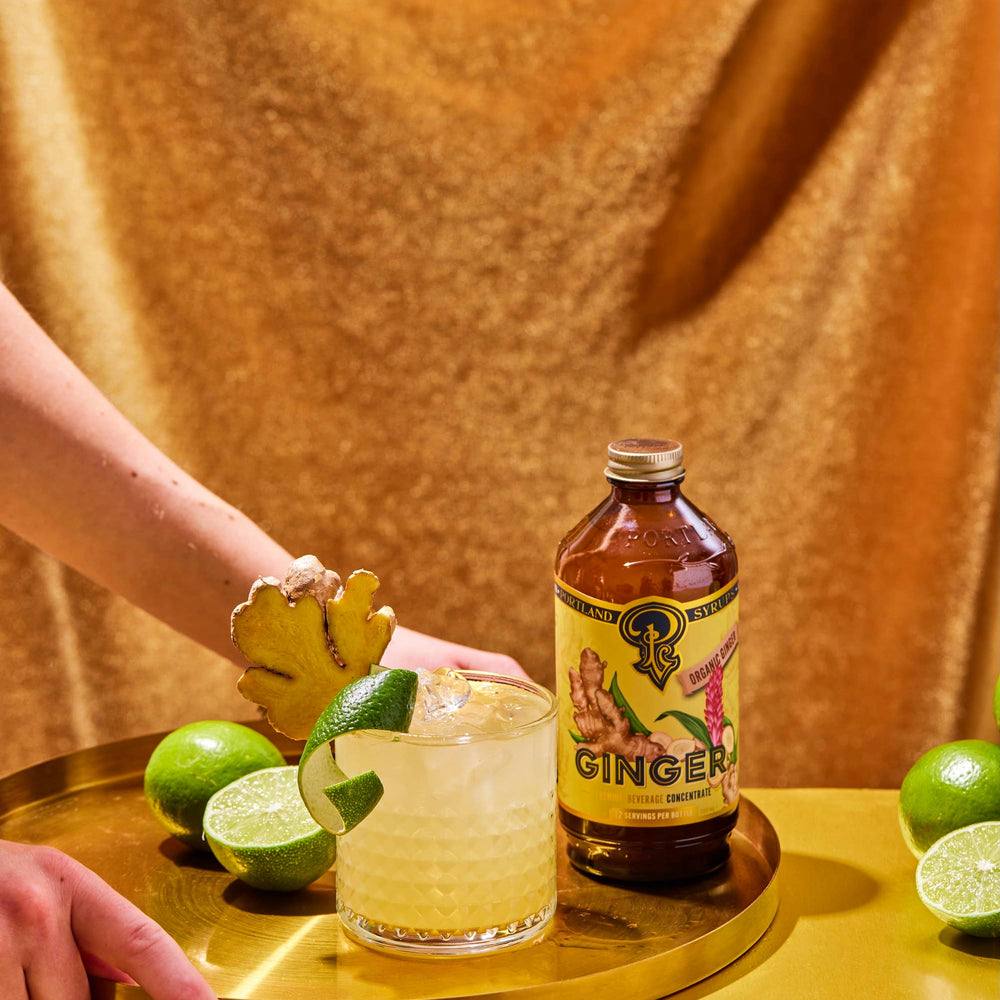 
                  
                    Ginger Syrup 12oz  - cocktail / mocktail beverage mixer
                  
                