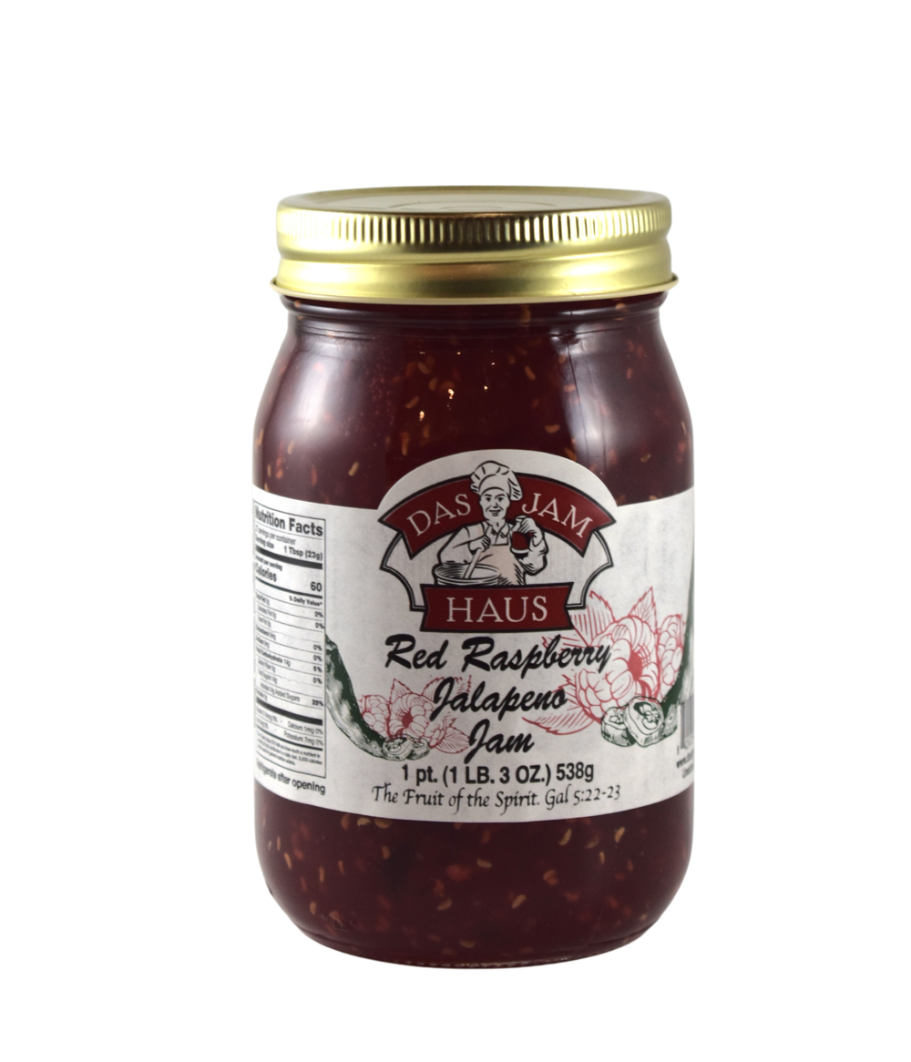 Red Raspberry Jalapeno Jam