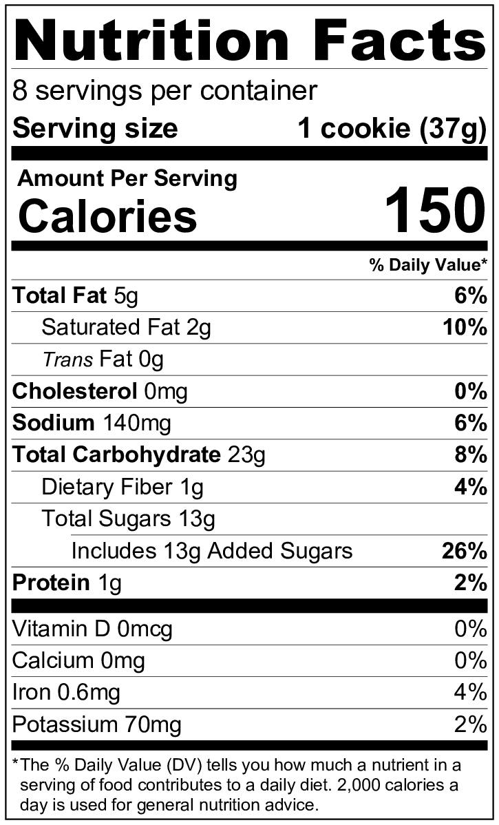 
                  
                    Gluten Free Ginger Cookie
                  
                