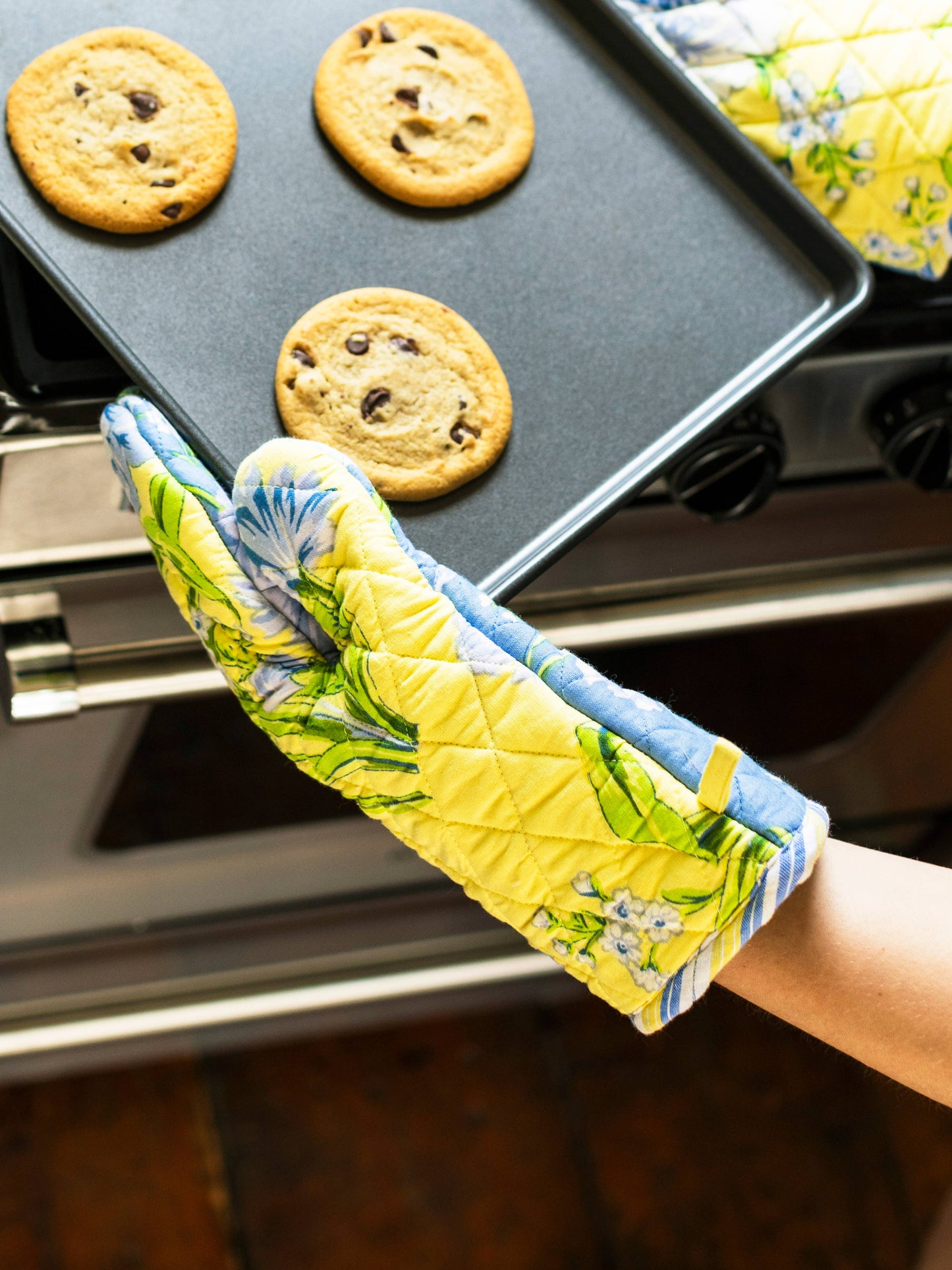 
                  
                    April Cornell Provence Patchwork Oven Mitt Set of 2
                  
                