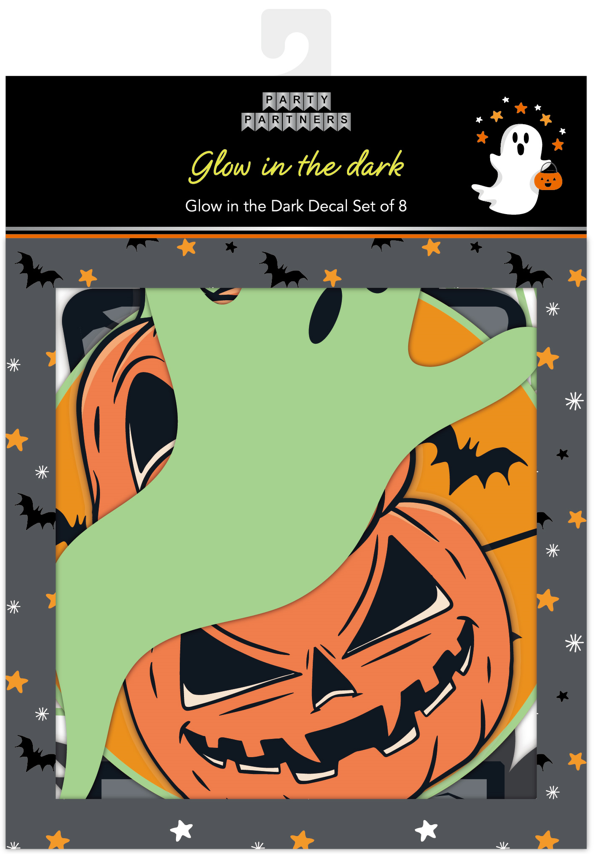 Glow in The Dark Cut Outs Set of 8