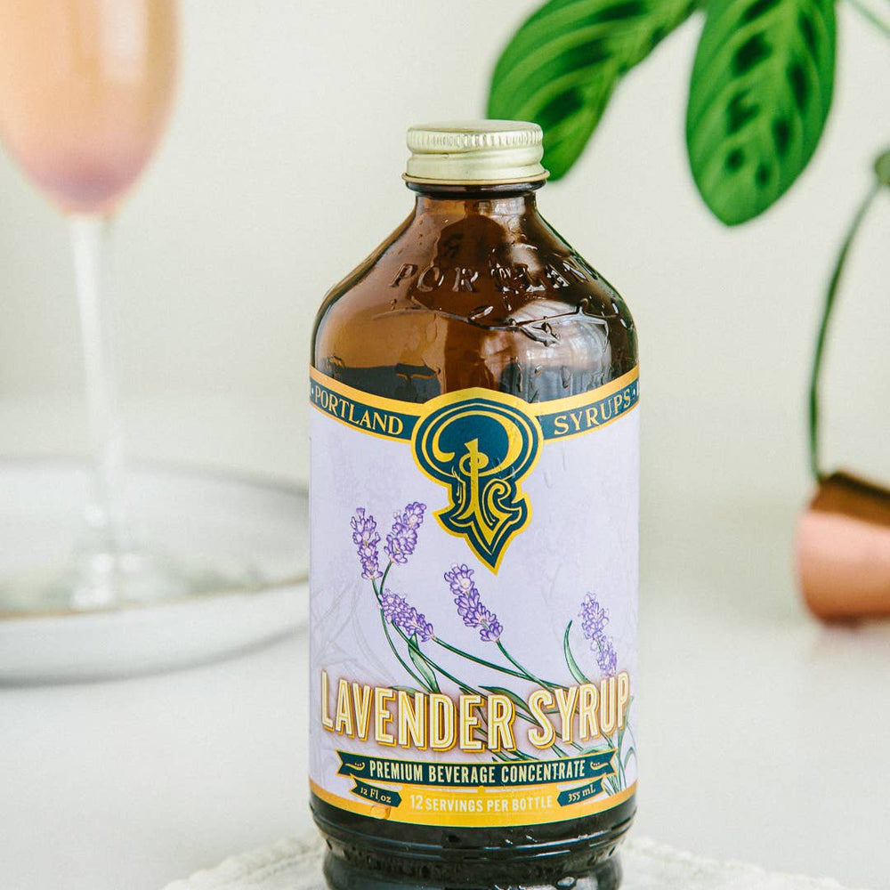 
                  
                    Lavender Syrup 12oz - cocktail / mocktail beverage mixer
                  
                