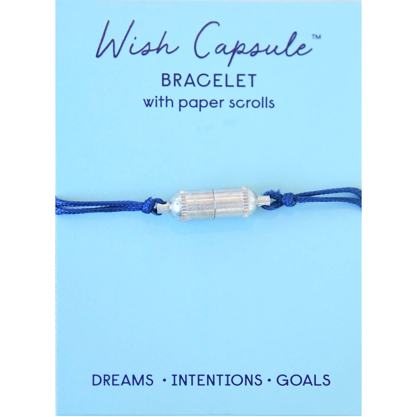 
                  
                    Wish Capsule Bracelet w/ 3-Paper Scrolls - Silver Capsule
                  
                